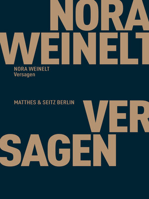 cover image of Versagen